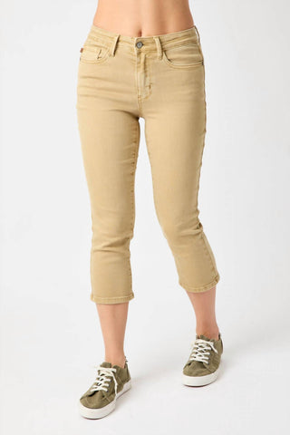 Judy Blue - Capri Denim Pants