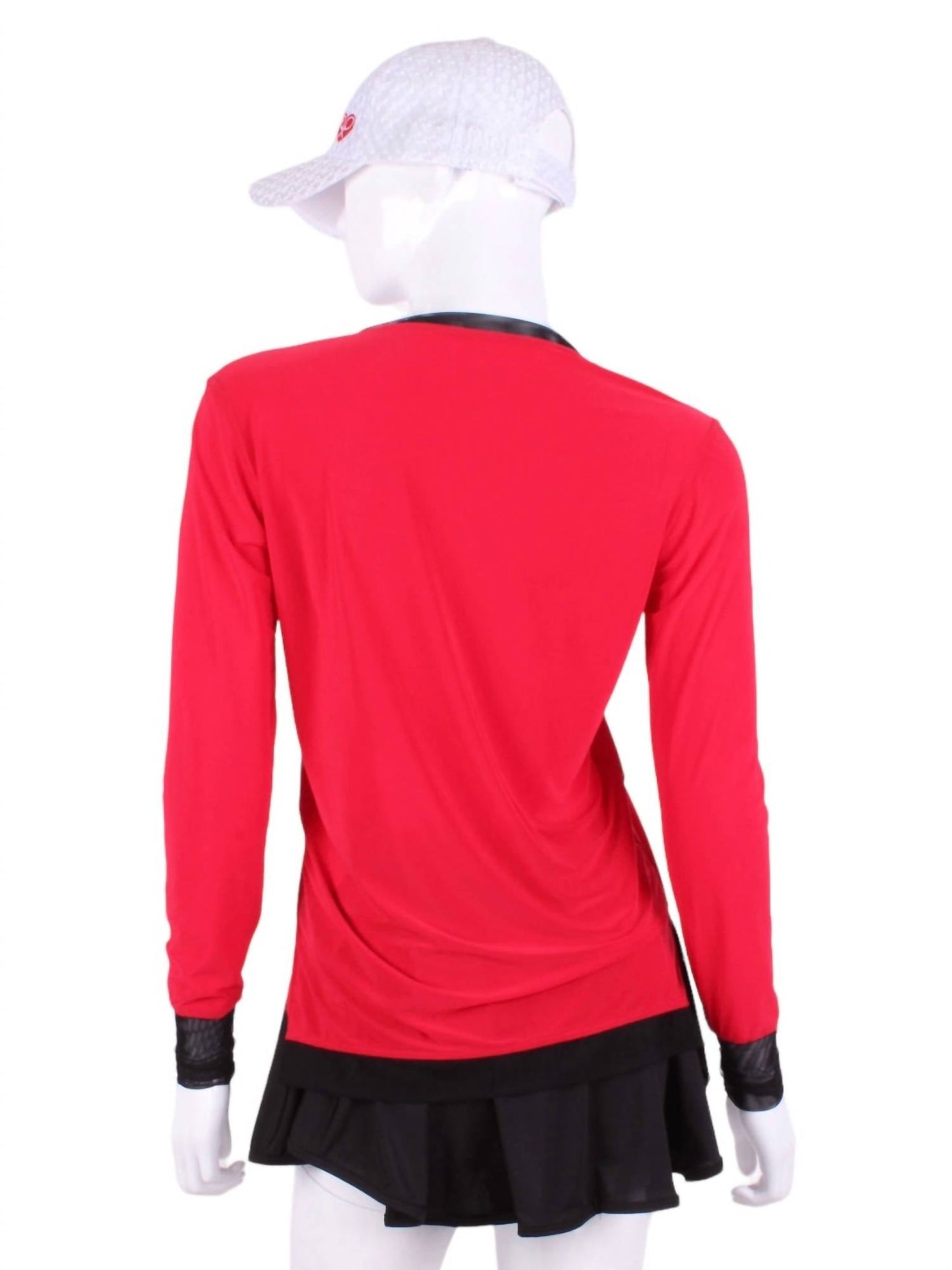 Love Love Tennis - Women's Long Sleeve Very Vee Tee