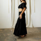 Blanco By Nature - Flowy Long Drawstring Skirt