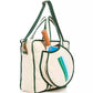 Tangerine Paddle - Hunter Kona Stripe Pickleball Bag