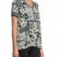 Johnny Was - Janie Favorite Short Sleeve V-Neck Swing Tee