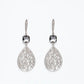 Avenue Chic - Women's Filigree Teardrop Earrings