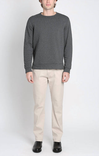 Jachs New York - Kent Recycled Jacquard Sherpa Lined Crewneck Sweater