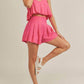&Merci - Pleated Cami Short Set