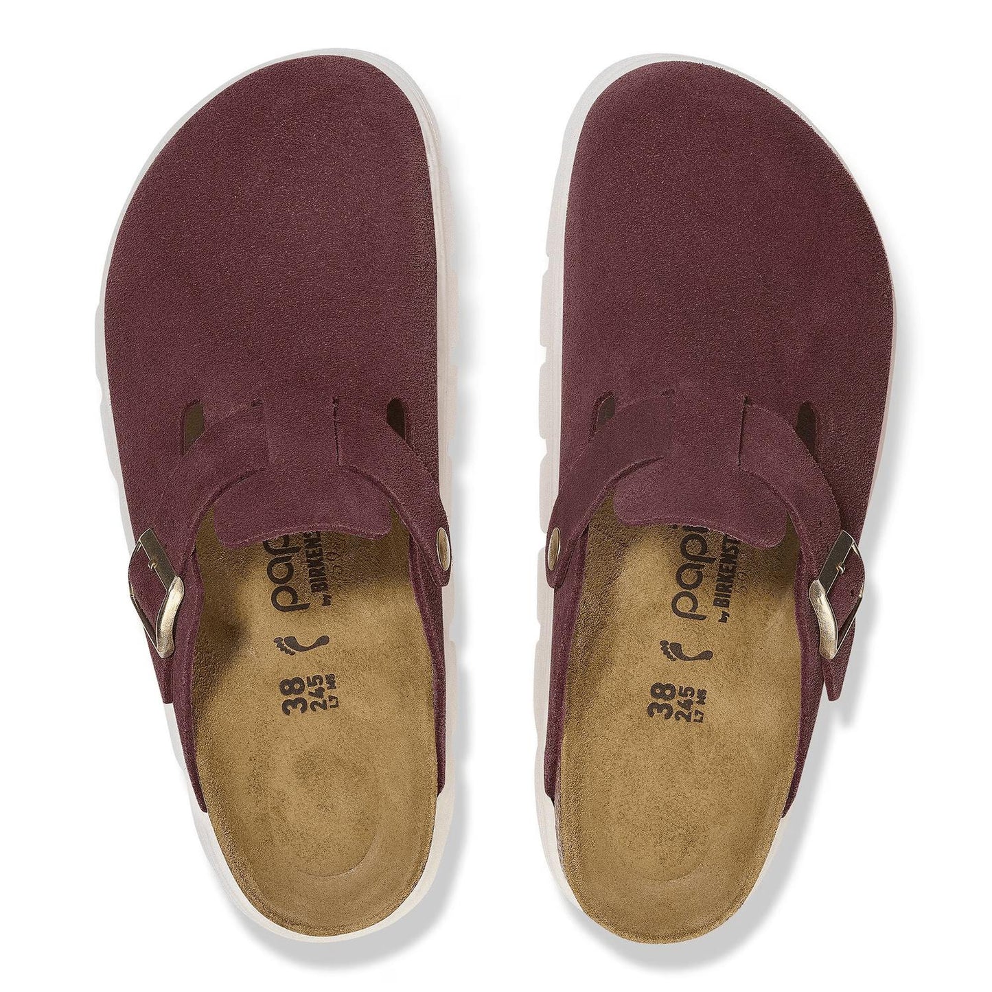 Birkenstock - Women's Boston Chunky Suede Clogs