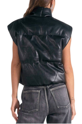 Elan - HIGH COLLAR VEST