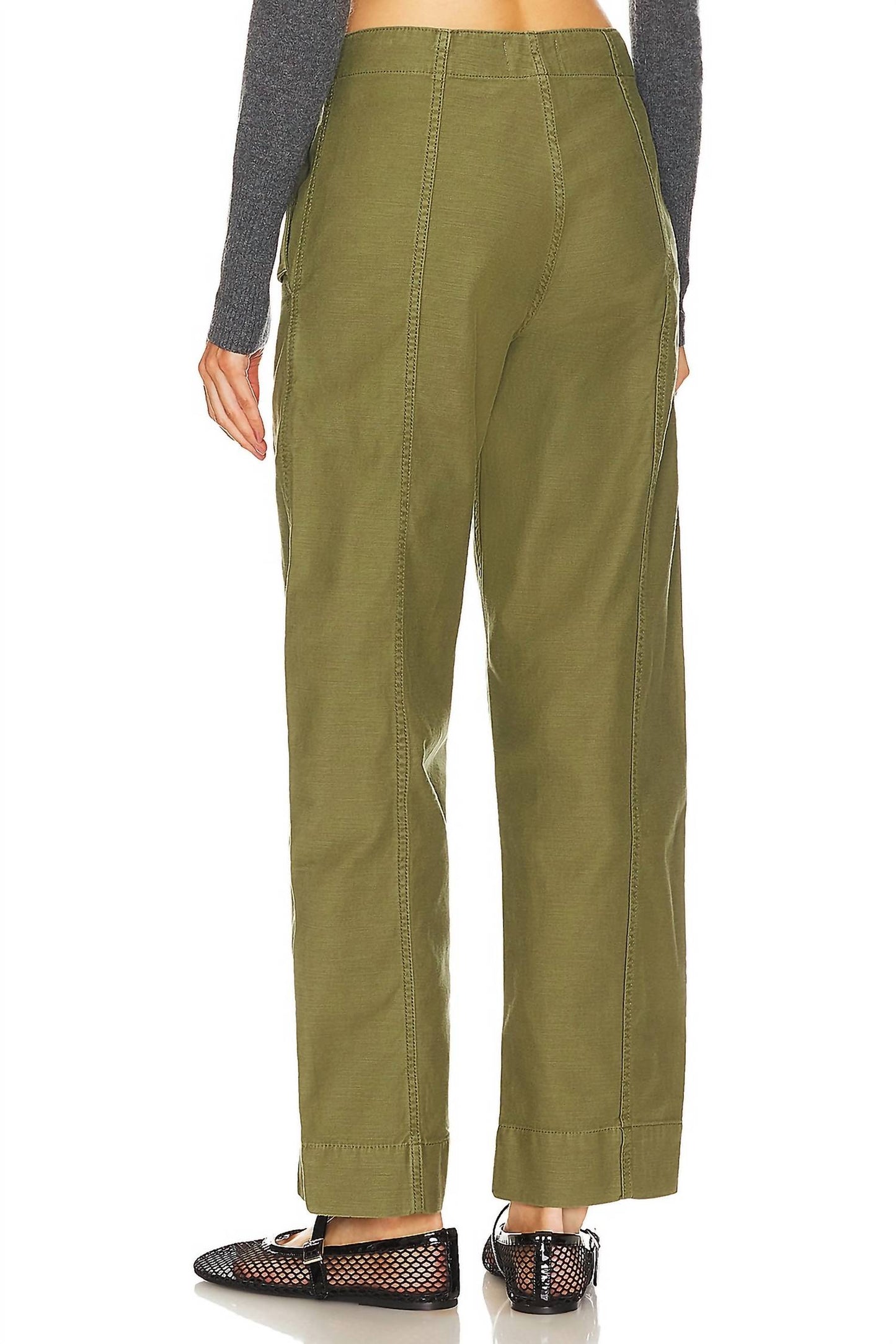 Frame - Utility Barrel Washed Pants