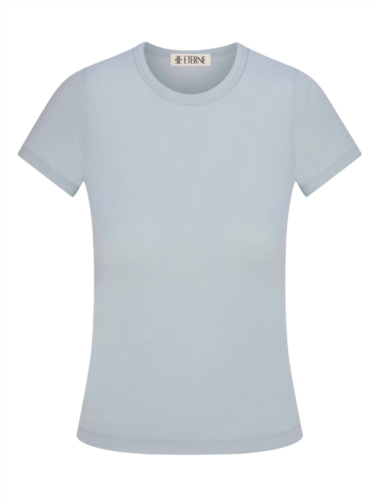 Eterne - Fitted Crewneck Short Sleeve T-shirt