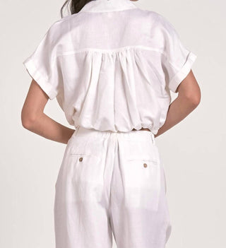 Elan - Ava Button Down Blouse