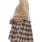 Entro - Plaid Twofer Dress