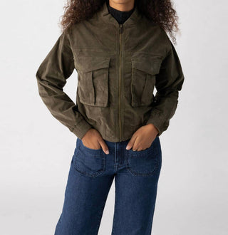Sanctuary - Corduroy Surplus Bomber Jacket