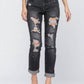 Judy Blue - Women's Destructed Boyfriend Jean