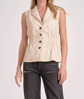 Elan - Cinched Waist Vest