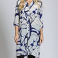Apny - Three Quarter Button Up Side Slit