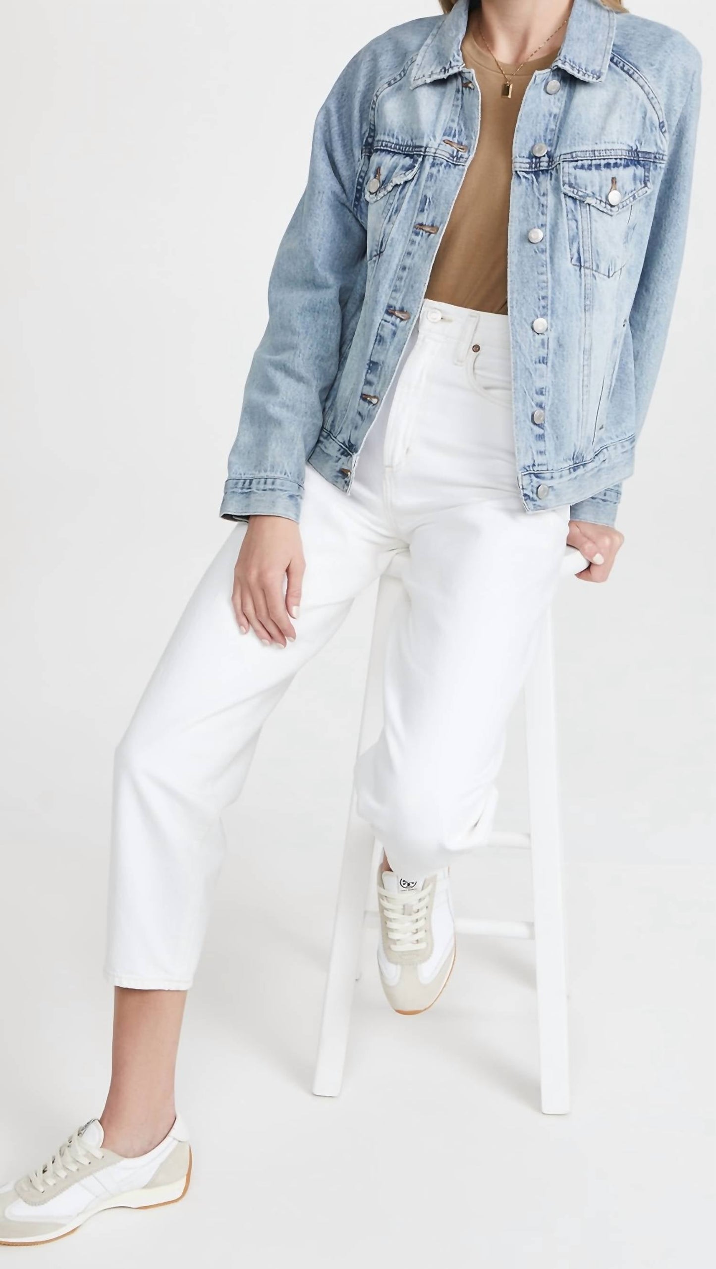 Pistola - Hayden Raglan Sleeve Denim Jacket