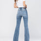 Judy Blue - Mid Rise Trouser Flare Jeans
