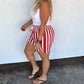 Blakeley - American Cutie Striped Shorts