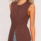 Heartloom - Josette Button Down Sleeveless Vest
