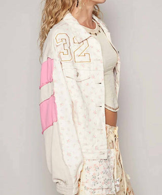 Pol - Embroidered Floral Jacket