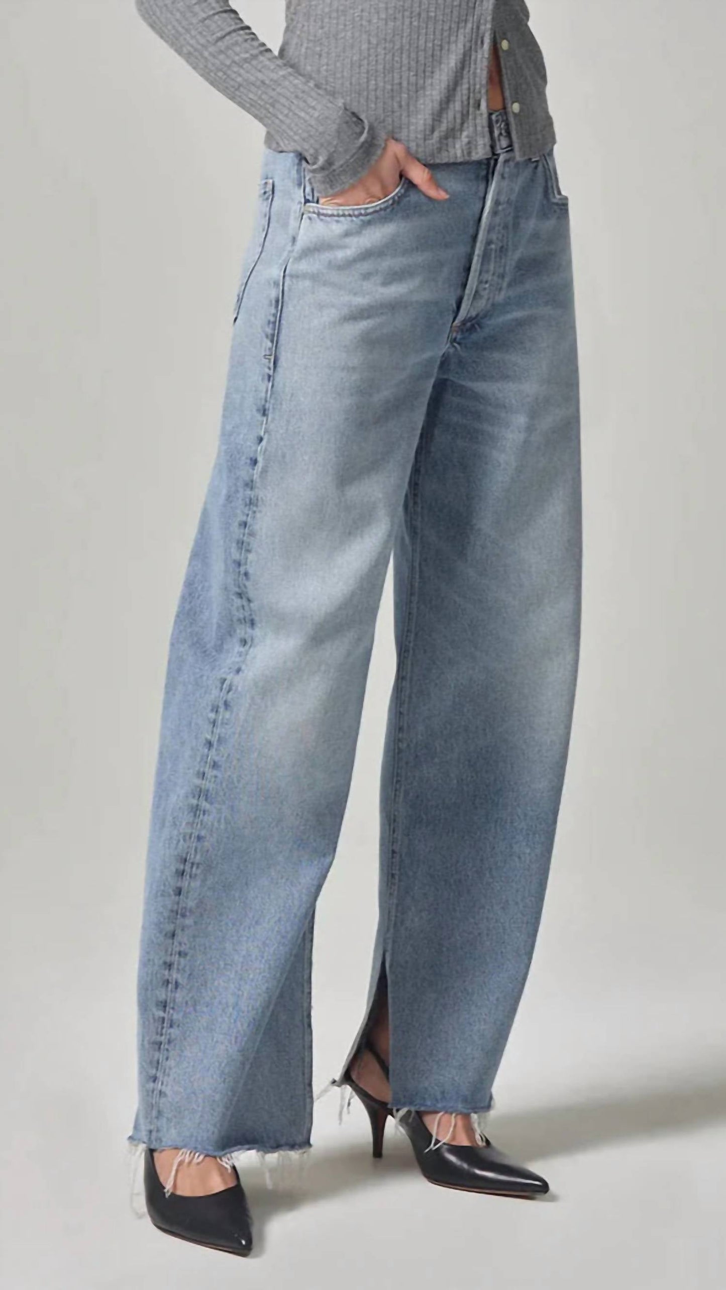 Citizens Of Humanity - Ayla High Rise Split Hem Jean