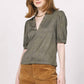 Another Love - Kalia Suede Top