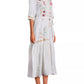 Johnny Was - Darcey Henley Tiered Shirt Dress With Slip