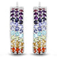 8.79 Carat Genuine Multi Stones .925 Sterling Silver Earrings