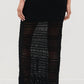 Z Supply - Flynn Black Midi Skirt