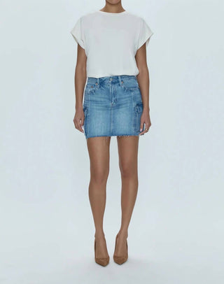 Pistola - Rhea Mid Rise Mini Skirt