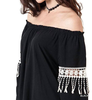 Umgee - Bell Sleeve Boho Chic Dress