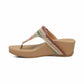 Aetrex - Women's Kate Thong Wedge Sandal