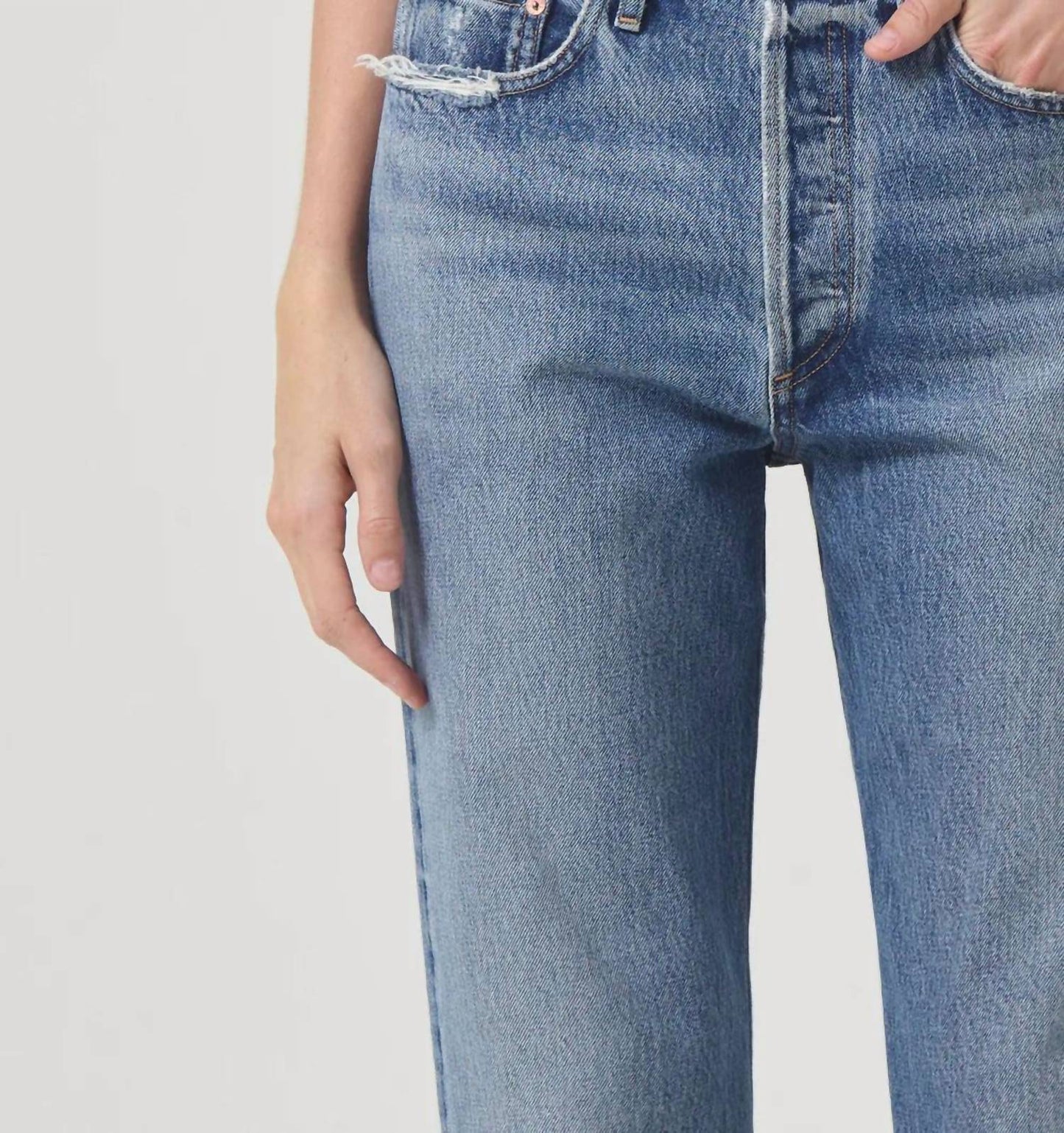 Agolde - 90s High Rise Straight Jeans