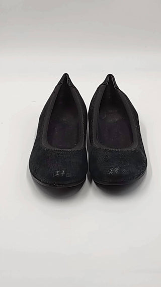 Munro - Women's Ashlie Crosshatch Ballet Flats