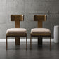 Upholstered Dining Fabric Side Chairs (Set of 2)