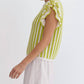 Entro - Striped Knit Top