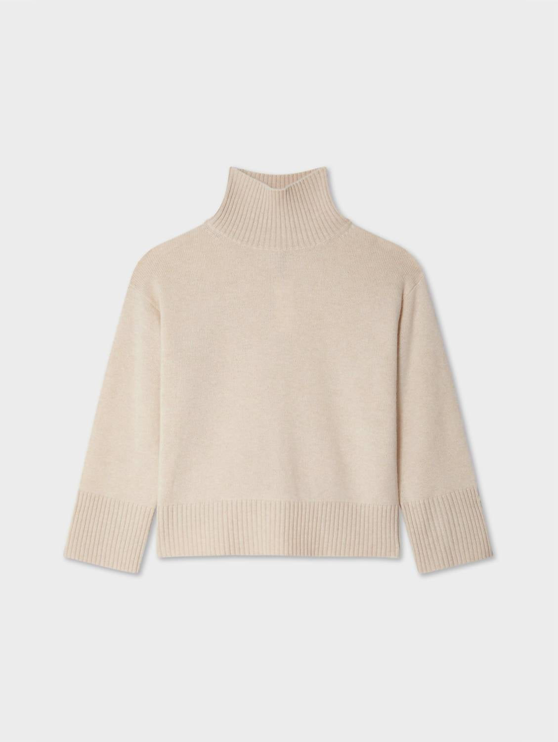 White + Warren - Cashmere Stand Neck Sweater