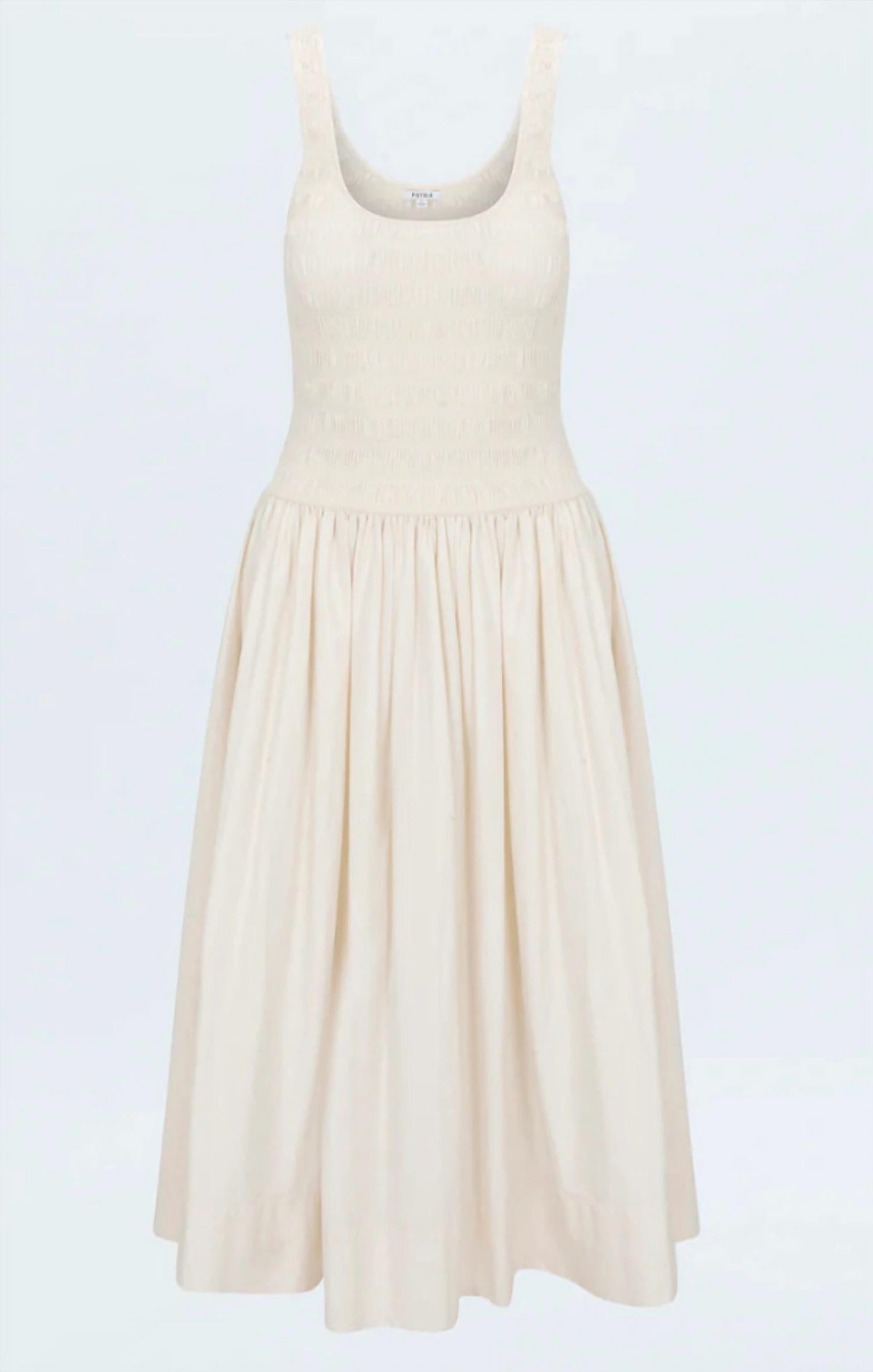 Pistola - Alessia Smocked Drop Waist Midi Dress