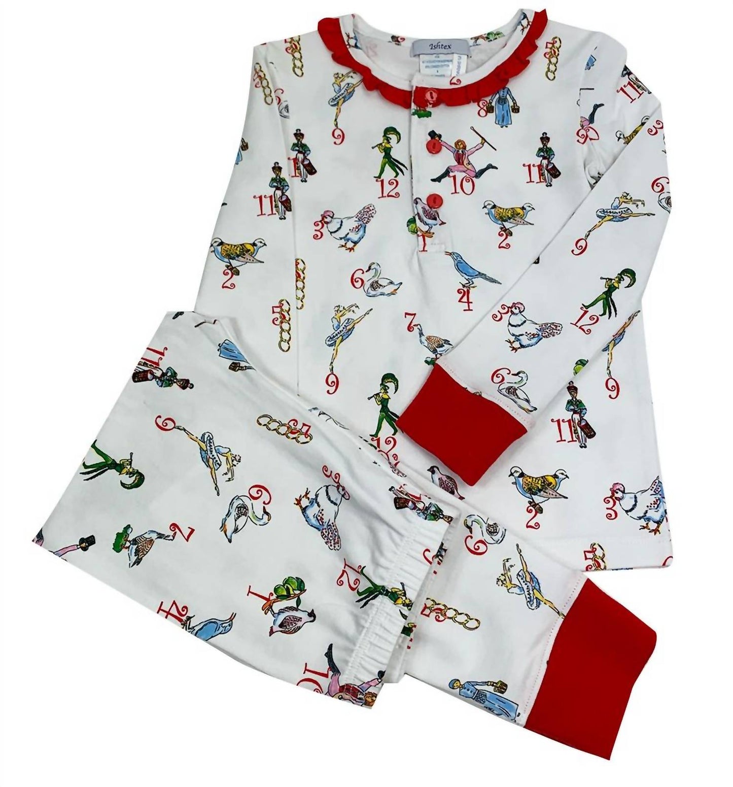 Ishtex - GIRL 2-PC CHRISTMAS PJ'S