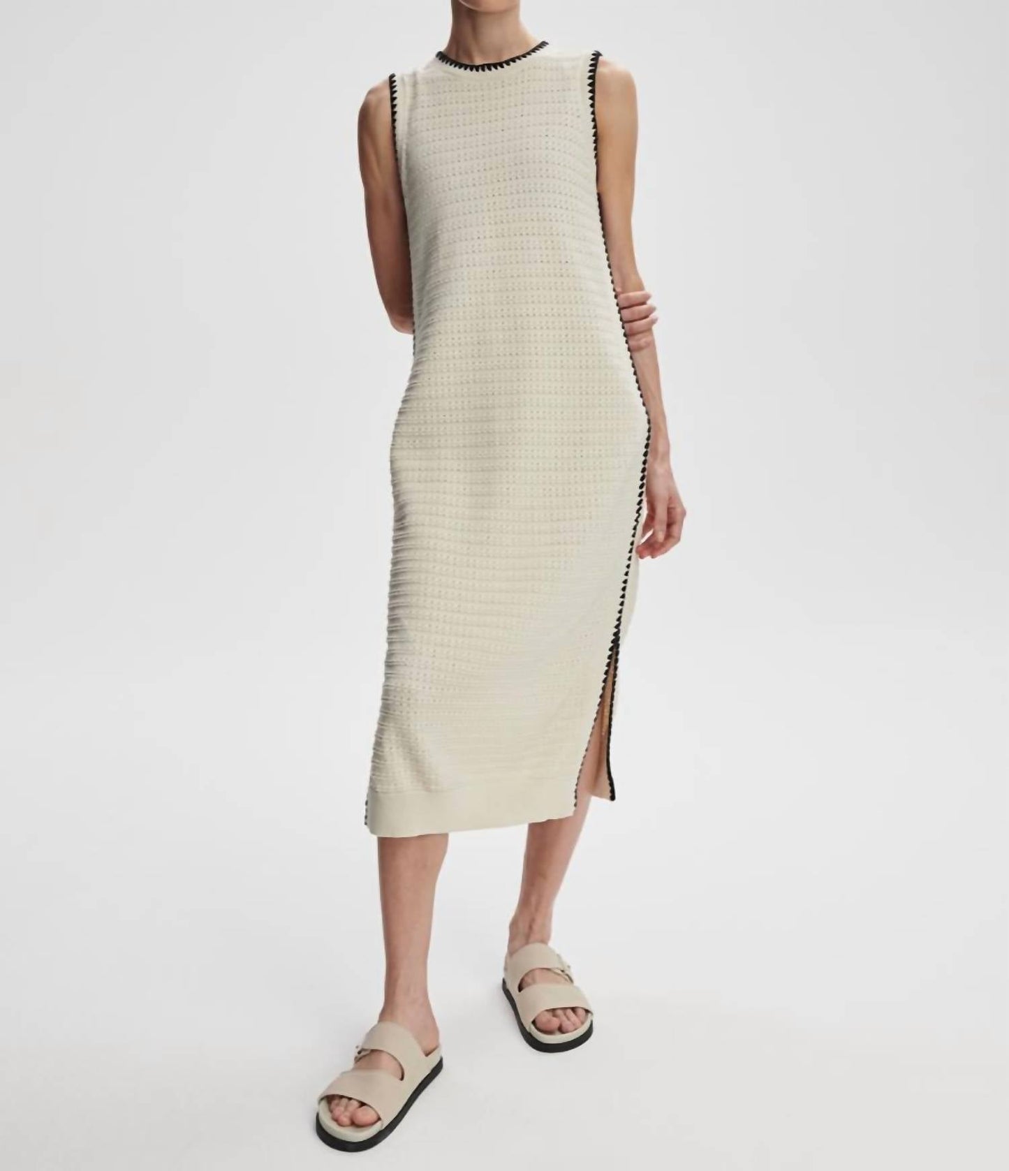 Varley - Dwight Tank Knit Midi Dress