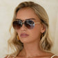Freyrs Eyewear - Women's Logan Aviator Sunglasses