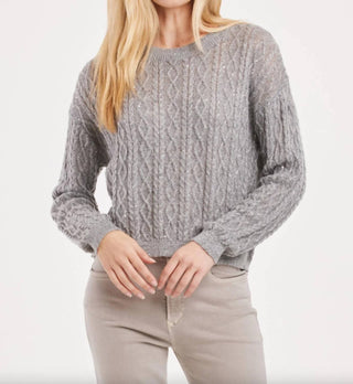 Another Love - Sari Sparkle Cable Knit Sweater