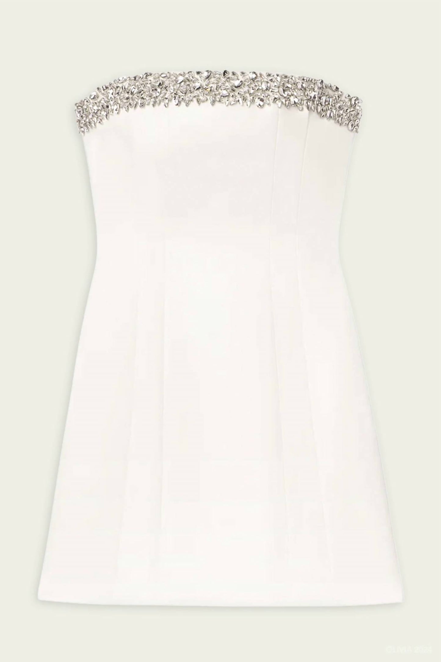 A.L.C. - Elsie Strapless Embellished Mini Dress