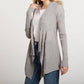 Autumn Cashmere - Cotton Rib Drape Cardigan