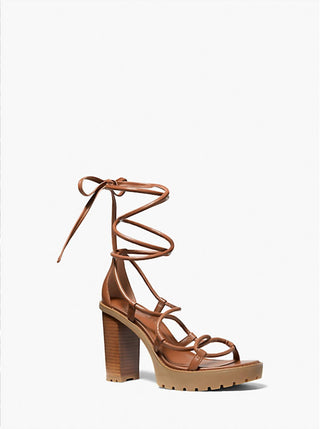 Michael Kors - Women's Vero Leather Platform Sandal
