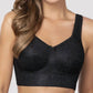 Siluets - No Hoop Bra With Wide Padded Straps And Deep Cups | Inner Elastic Band For Extra Support