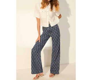 Veronica Beard - TAYLOR HIGH RISE WIDE LEG