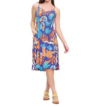Yak & Yeti - Boho Midi Floral Dress