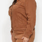 Judy Blue - Women's Garment Dyed Camel Jacket
