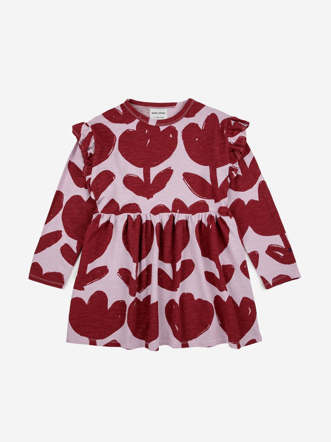 Bobo Choses - Retro Flowers All Over Ruffle Dress