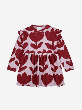 Bobo Choses - Retro Flowers All Over Ruffle Dress